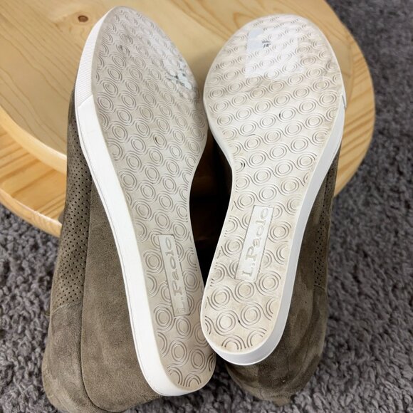 Linea Paolo Hidden Wedge Heel Shoe Felicia Womens Size 11 Suede Brown Ankle Boot - Picture 9 of 9